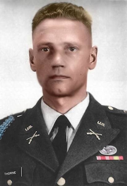 Photo of U.S. Army Special Forces Major Larry A. Thorne